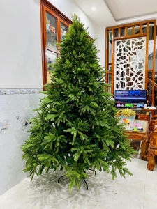 Cây Thông PE 3 Loại Lá 2m1 - Cây tự động 