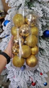 Hộp Châu Bóng Mờ Kim Tuyến 60li Vàng- 20 Trái