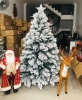 Cây Thông Noel  3 Loại Lá Phủ Tuyết  1m8