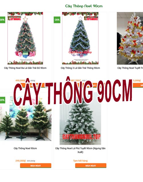 Cây Thông Noel 90cm