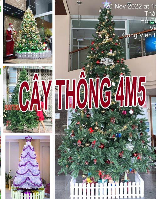 Cây Thông Noel 4m5